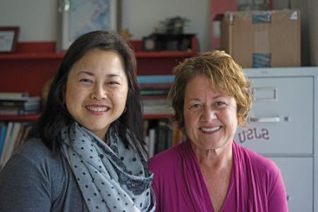 June McCullough and Wendy Quach